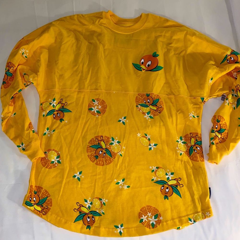 Walt Disney World Epcot ORANGE BIRD Original Florida Spirit Jersey - Medium